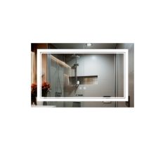 Дзеркало Qtap Cardinal (CA1) 800х500 з LED-підсвічуванням Touch, з антизапотіванням, з димером, рег. темп. кольору (3000-6500K) Reverse QT0478C5080