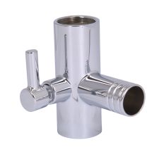 З'єднання стійки Qtap (72х61,5х52) для душової системи Vlasta New Chrome QTVLA7261552CRM49693