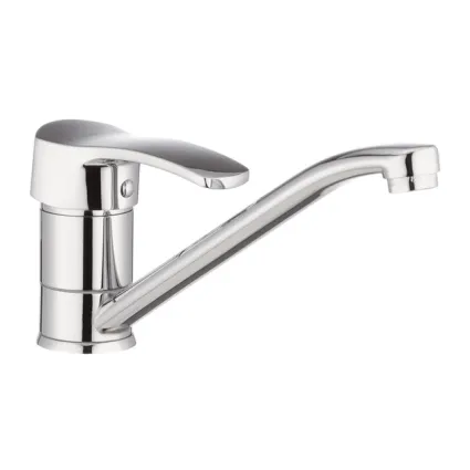 Смеситель д/кухонной мойки Focus 004 (25см) хром HAIBA - 1