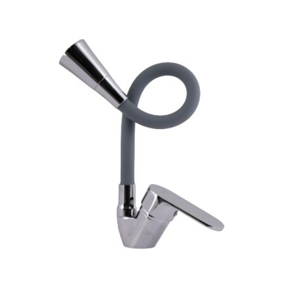Смеситель для кухни Tani 008F3 с гибким изливом (k40) LDTAN008F3GCR39507 Grey/Chrome Lidz - 3