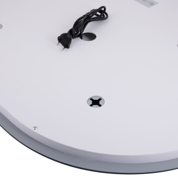 Зеркало Qtap Gemini 600х800 с LED-подсветкой Touch, с антизапотеванием, с димером, рег. темп. цвета - 10
