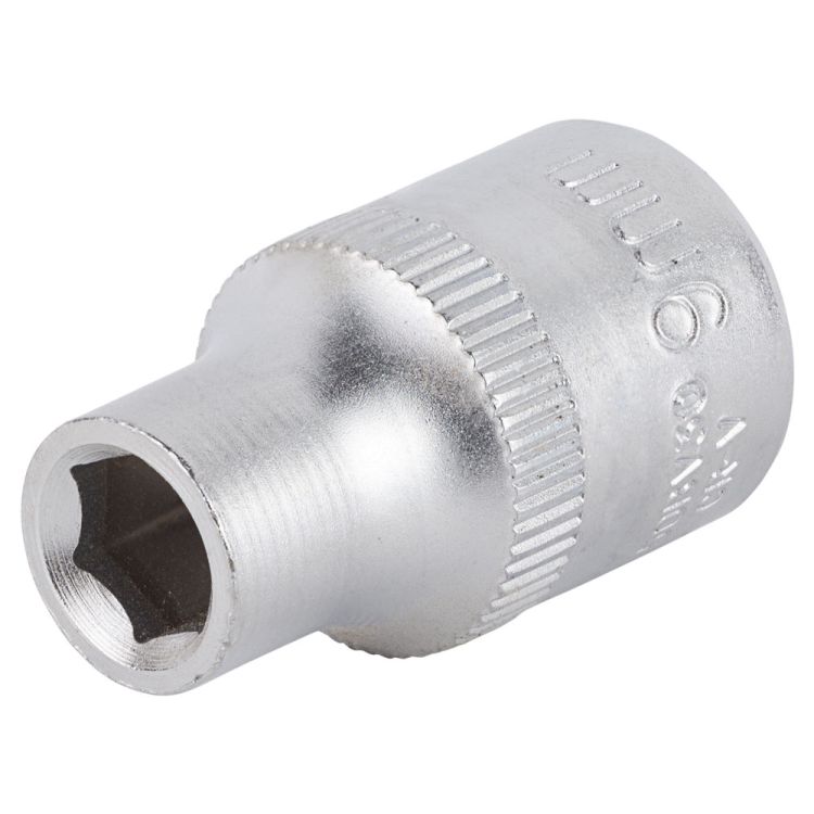 Насадка шестигранна коротка 1/2&amp;quot; 9мм CrV mid Sigma (6071091) - 3