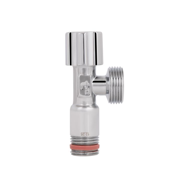 Кран кутовий Thermo Alliance Forte 1/2&amp;quot;З×3/4&amp;quot;З, хром TAF341W1520 - 5