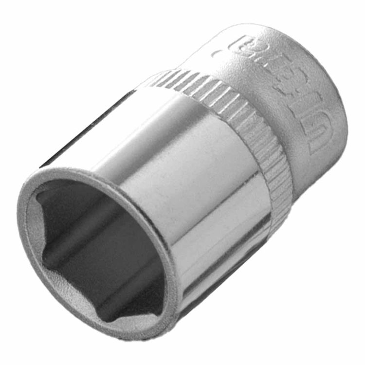 Насадка шестигранна коротка 1/4&amp;quot; 13мм CrV ULTRA (6060132) - 5