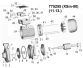 Насос центробежный Aquatica 775255 2.2 кВт 33м-20л/мин /12м-440л/мин каб.1м - 3