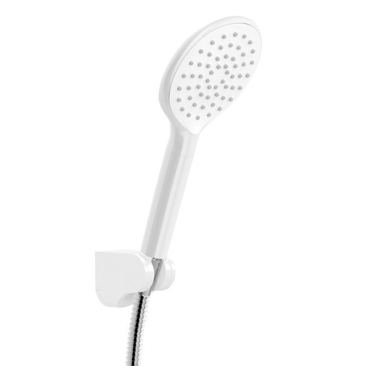 VS-7220 Комплект Valtemo DELUXE WHITE лейка+шланг+крепление душевой - 1