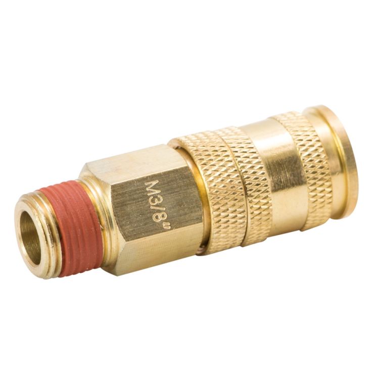 Соединение быстросъемное усиленное с фиксатором 3/8&amp;quot; (латунь) Sigma (7021621) - 4