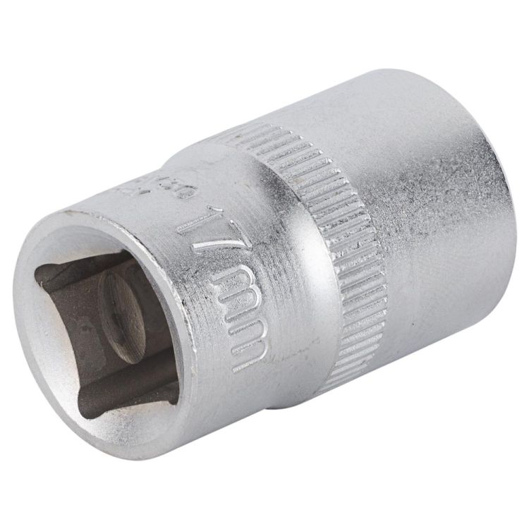 Насадка шестигранная короткая 1/2&amp;quot; 17мм CrV mid Sigma (6071171) - 3