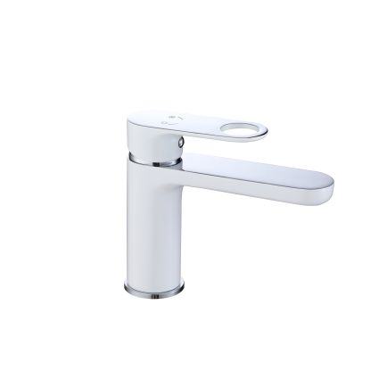 Смеситель для раковины Jay QTJAY270CRW45551 Chrome/White Qtap - 1