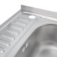 Кухонна мийка Brinex 6050-R 0,6 мм Satin (BRIN6050RSAT06) - 6