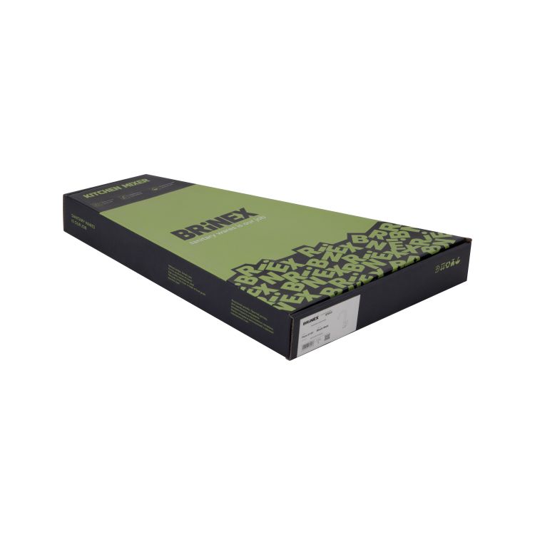 Смеситель для кухни U-образный Brinex Pure 015F U-образный Chrome BRIPUR015FCRM - 7