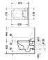 ME BY STARCK унітаз підвісний для сидіння Sensowash, rectangular - 3