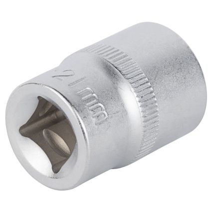 Насадка шестигранная короткая 1/2&amp;quot; 21мм CrV mid Sigma (6071211) - 4