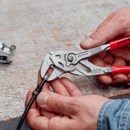 Клещи переставные 86 03 180 гаечный ключ в одном инструменте KNIPEX - 5