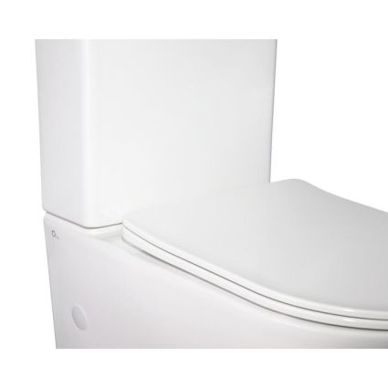 Унітаз-компакт Stork WHI 2178P безобідковий, Q-tap - 4