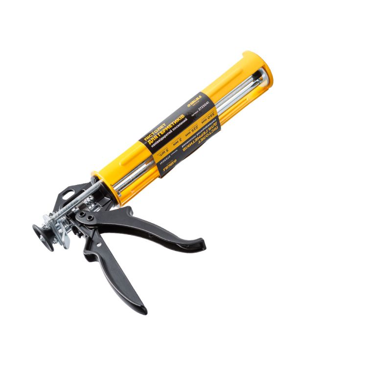 Пистолет для герметиков полуоткрытый усиленный 3 штока 225мм SIGMA (2723041) - 4