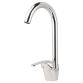 Смеситель s55 Ø40 для кухни излив высокий ухо на гайке AQUATICA (9755100) - 3