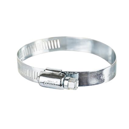 Хомут черв'ячний оцинкований 12,7 мм D46-70мм 10шт Grad (2511455) - 2