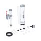 Унітаз підлоговий Qtap Vlasta Ultra Quiet безобідковий з сидінням Soft-close WHITE QT28228300W - 8