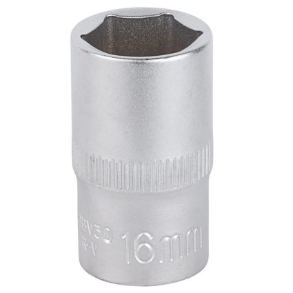 Насадка шестигранная короткая 1/2&amp;quot; 16мм CrV mid Sigma (6071161) - 1