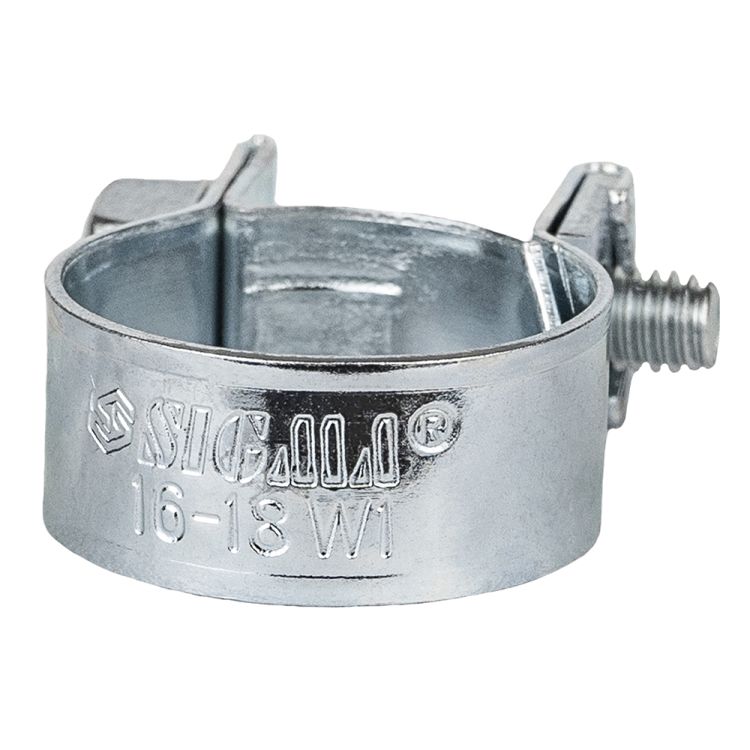 Хомут силовой оцинкованный Mini 9мм Ø16-18мм 50шт SIGMA (2507621) - 4