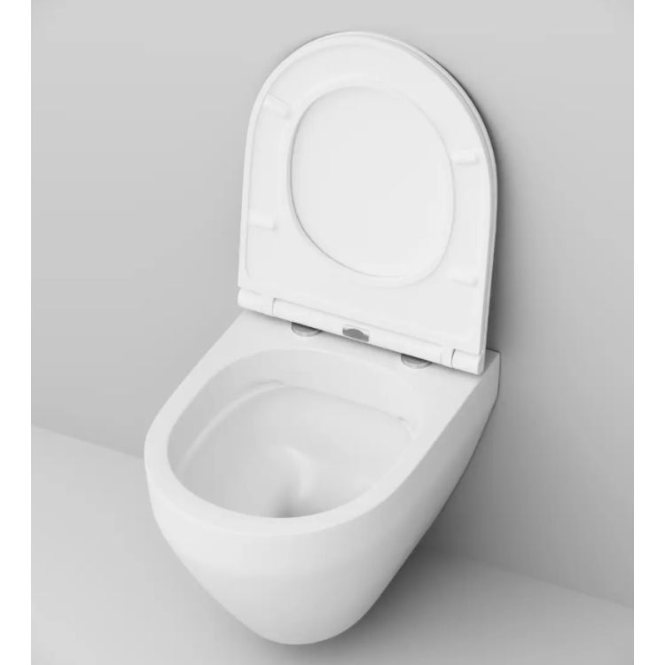 Унитаз подвесной C701700WH Spirit FlashClean, без сидения, AM/PM - 5