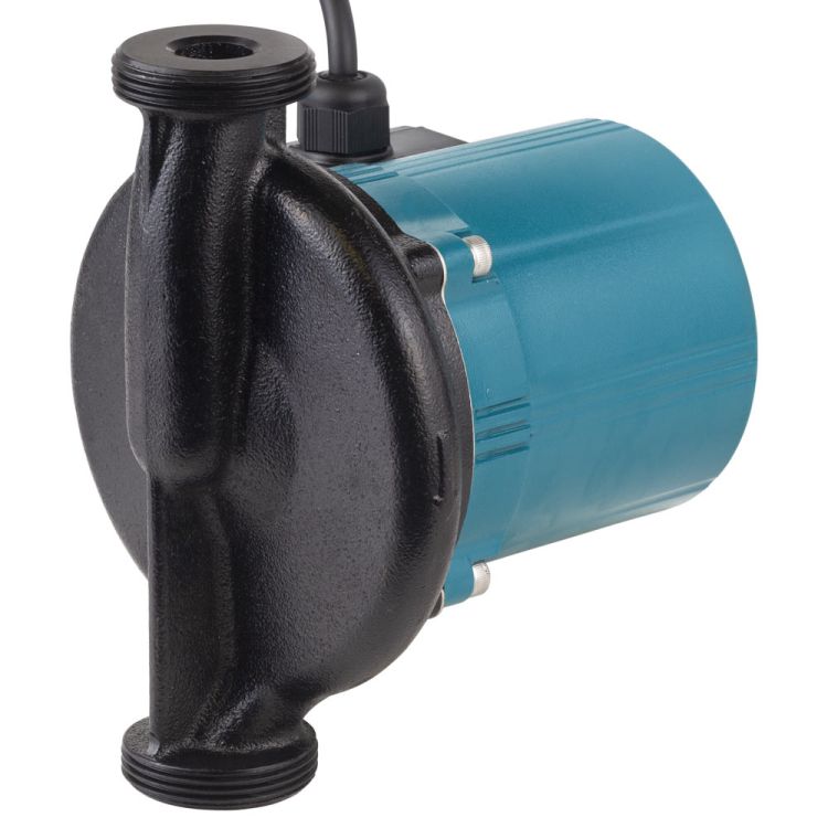 Насос циркуляційний Aquatica 774471 270Вт Hmax 12м Qmax 65л/хв Ø1½&amp;quot; 180мм + гайки Ø1&amp;quot; Leo 3,0 - 6