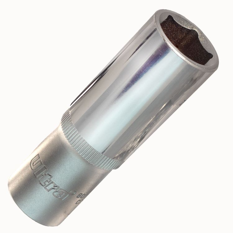 Насадка шестигранна довга 1/2&amp;quot; 18мм CrV ULTRA (6072182) - 7