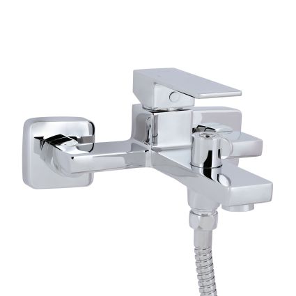 Змішувач для ванни Gemini (з душовим гарнітуром) QTGEM259CRM45681 Chrome Qtap - 3