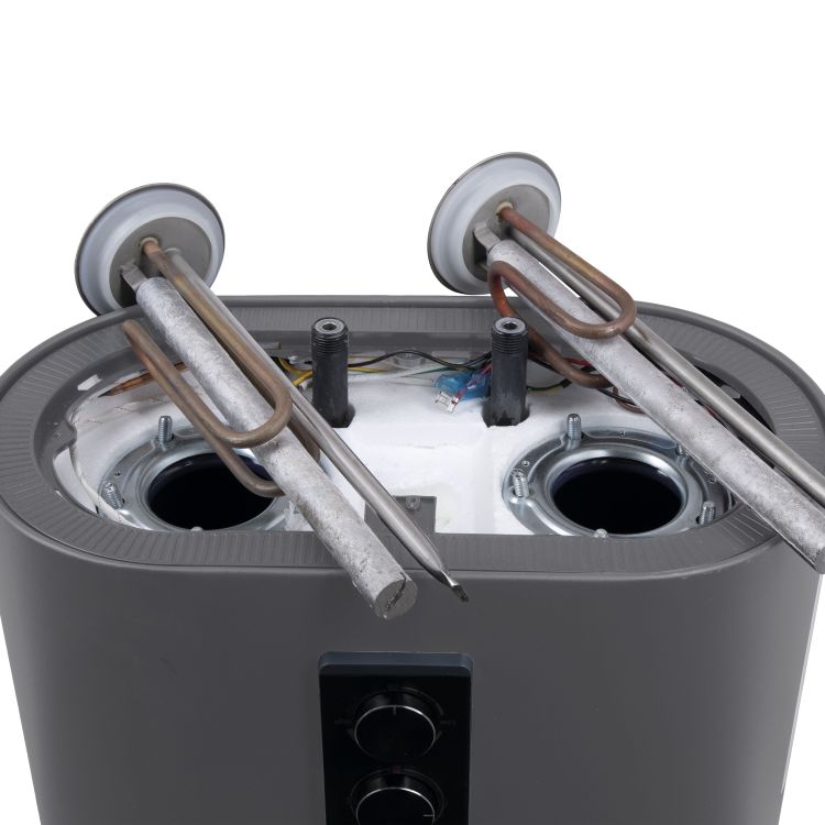 Водонагрівач електричний Thermo Alliance 80 л Grey, плоский вертикальний, мокрий ТЕН 2 кВт (0,8+1,2) DT80V20G(PD)/2G - 7