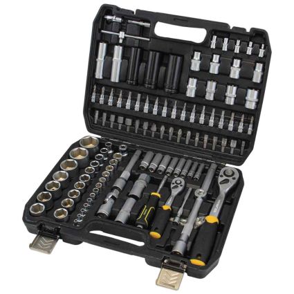 Набір насадок торцевих і біти 1/4&amp;quot; 1/2&amp;quot; 114шт CrV SIGMA (6003781) - 1