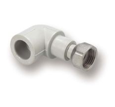 Колено с накидной гайкой Ekoplastik 20*3/4