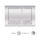 Комплект: Qtap Crow Ultra Quiet унітаз підвісний QT05335171W + Nest комплект інсталяції 4в1 (квадратна клавіша Chrome) QT0133M425 + M06028CRM - 11