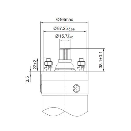 Насос центробежный 1.3кВт H 148(114)м Q 55(35)л/мин Ø102мм mid DONGYIN (778126) - 4 Насос центробежный 1.3кВт H 148(114)м Q 55(35)л/мин Ø102мм mid DONGYIN (778126) - 4