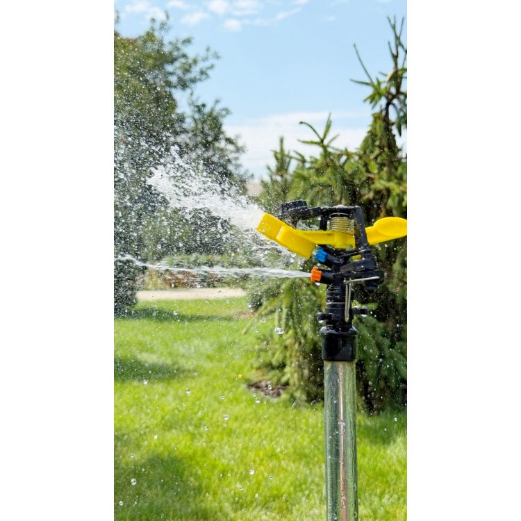 Дощувач Presto-PS зрошувач імпульсний для городу на 2 форсунки (5022-B) - 5