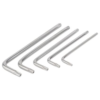 Ключи TORX 9шт T10-T50мм CrV (средние с отвер) Grad (4022285) - 5