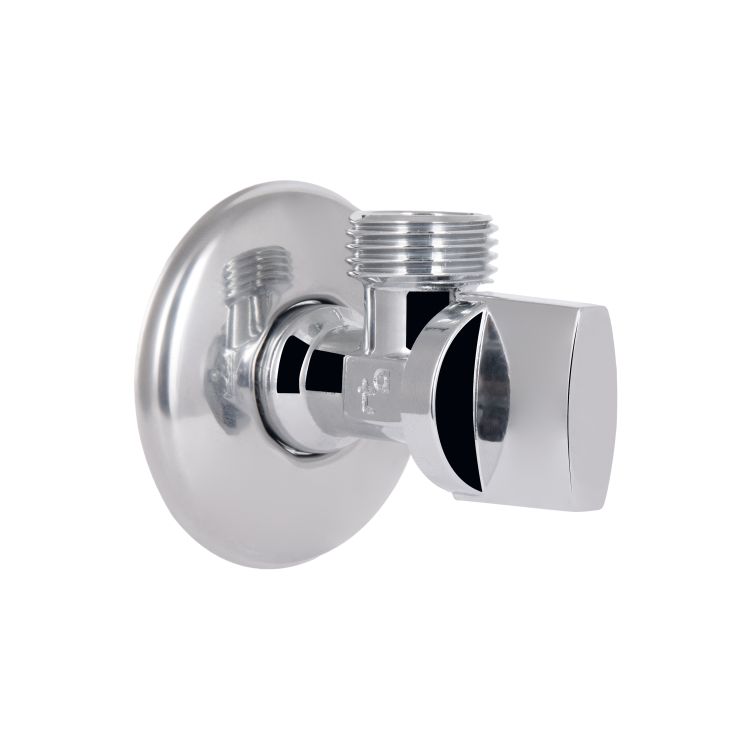 Кран угл. шар. Sandi 1/2&amp;quot; - 1/2&amp;quot; Ф (унитаз) ST80 sanlux SD185W1515 - 5