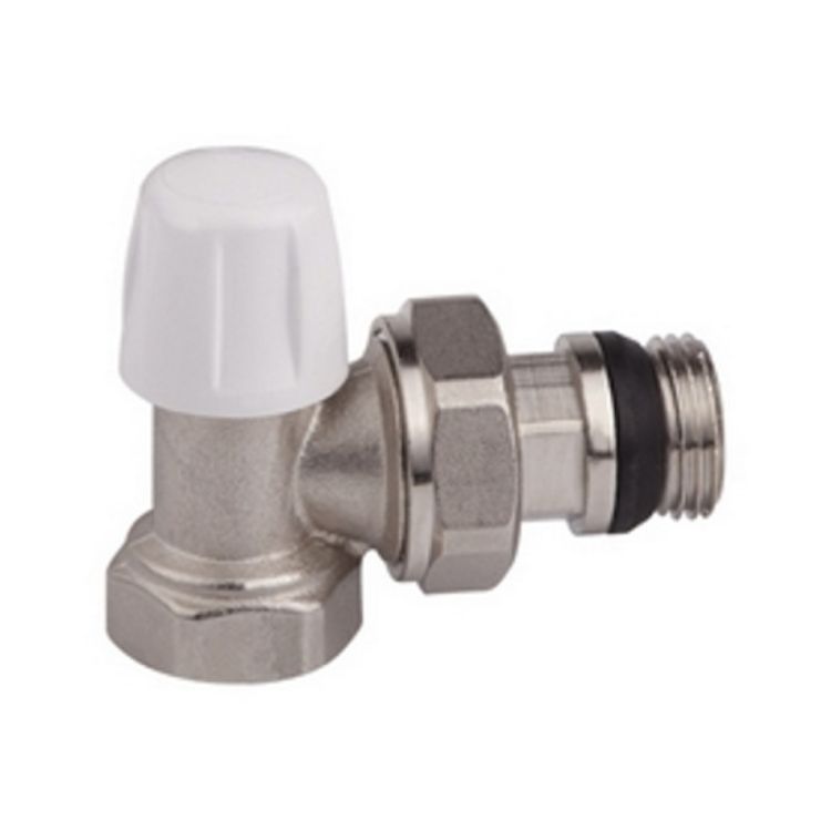 Кран радиаторный Icma 1/2&amp;quot; с антипротечкой угловой без ручки №805+940 - 1