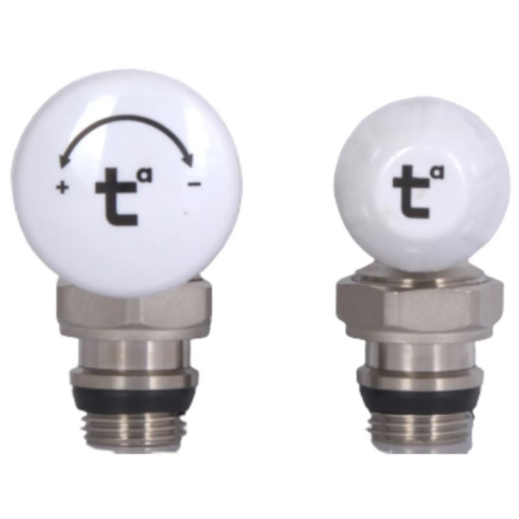 Комплект кранов д/советов. угловых 1/2&amp;quot; Standart TAS232W15 Thermo Alliance - 2