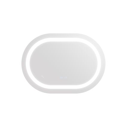 Зеркало Qtap Gemini 500х700 с LED-подсветкой Touch, с антизапотеванием, с димером, рег. темп. цвета - 4