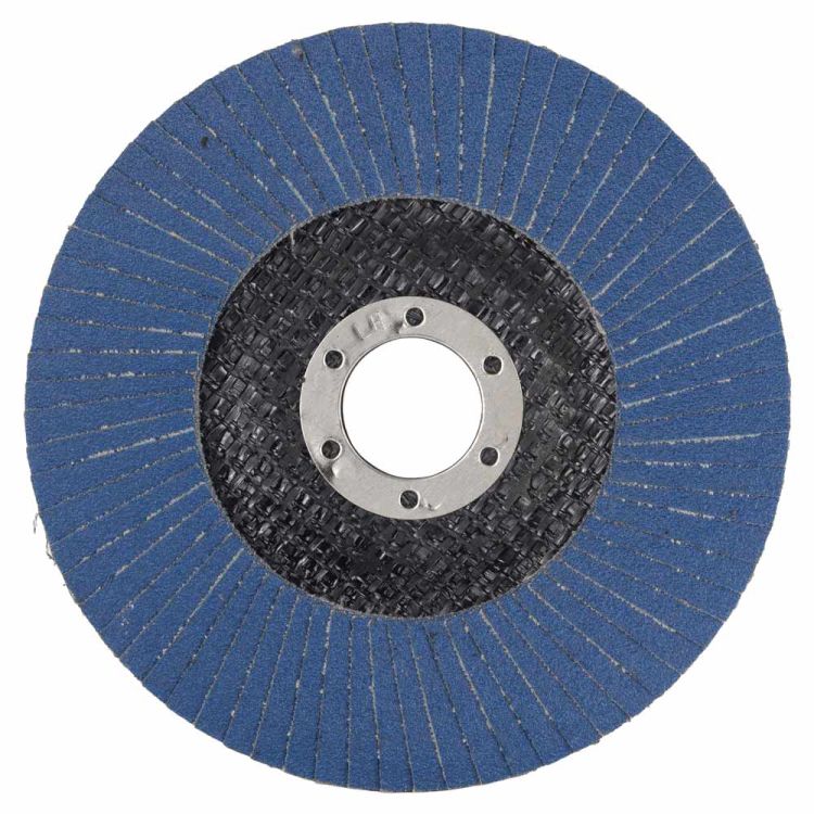 Круг пелюстковий торцевій Т27 (прямий) ZA Ø125мм P120 Sigma (9173061) - 1