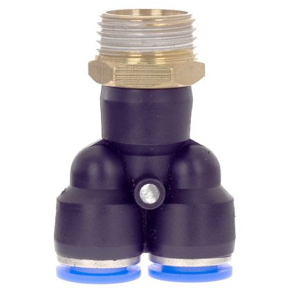 Штуцер цанговий (Y-подібний) Ø10*10*10мм МТ 1/2&amp;quot; Sigma (7027871) - 2