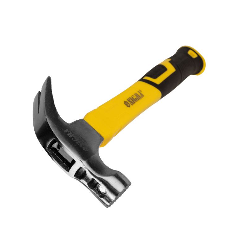 Молоток-обценьки 225г фиберглассовая ручка (магніт) Sigma (4315021) - 3