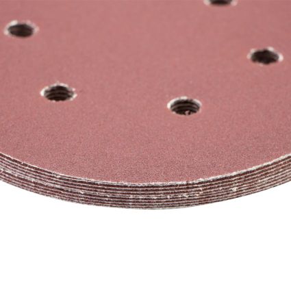 Шлифовальный круг 6 отверстий Ø150мм P150 (10шт) Sigma (9122281) - 4