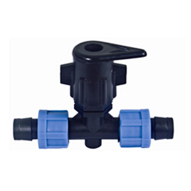 Стартер трійник з піджимом Presto-PS для крапельної стрічки (TT-0417) - 1