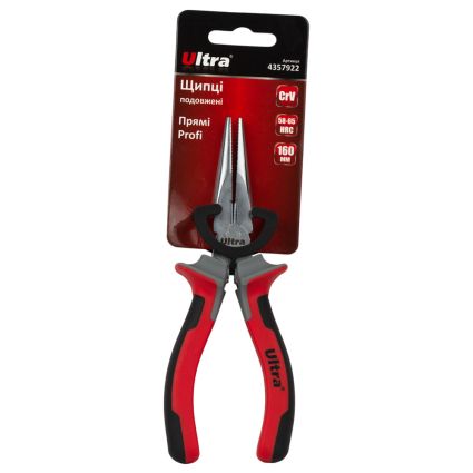 Длинногубцы прямые 160мм CrV Profi ULTRA (4357922) - 5
