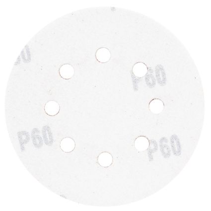 Шлифовальный круг 8 отверстий Ø125мм P60 (10шт) Sigma (9122641) - 2