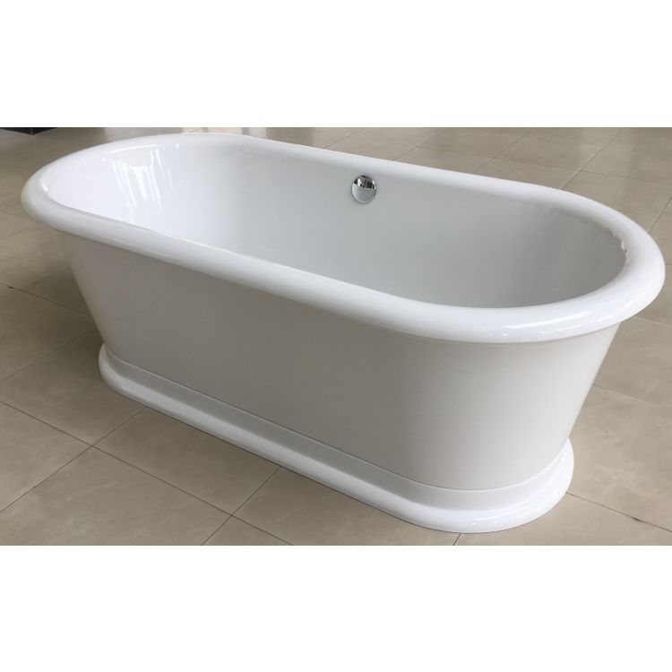Ванна акриловая 180x85x63,5 см, стоящая отдельно, с сифоном - 4