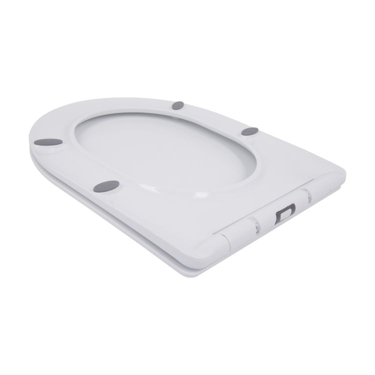 Унітаз підлоговий Qtap Jay Ultra Quiet з сидінням Soft-close 640x360x835 мм QT07222175TW White - 9