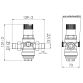 SD FORTE Фільтр з редуктором 1/2 SF128W15 - 2